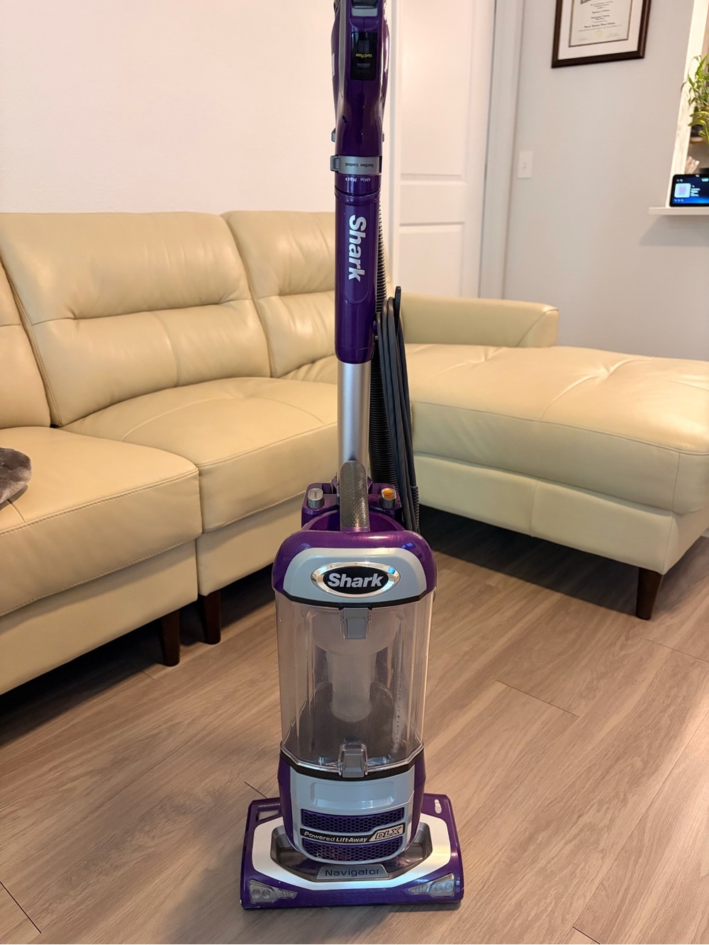 Shark Purple Upright Vacuum Cleaner - Navigator